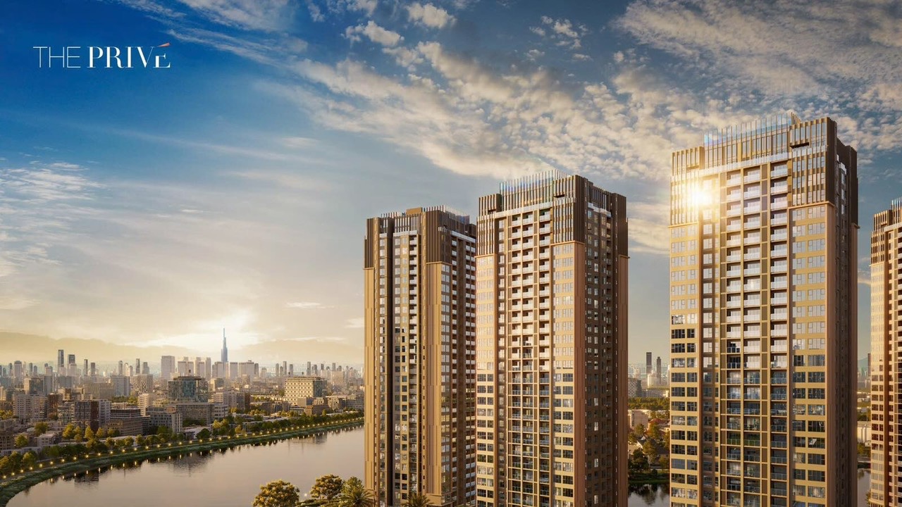 Phối cảnh tổng quan dự án The Privé Đất Xanh