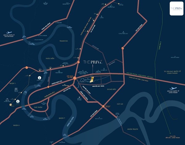 Vị Trí The Prive Có Gì Đặc Biệt? Phân Tích Lợi Thế Đầu Tư Từ Tâm Điểm Khu Đông