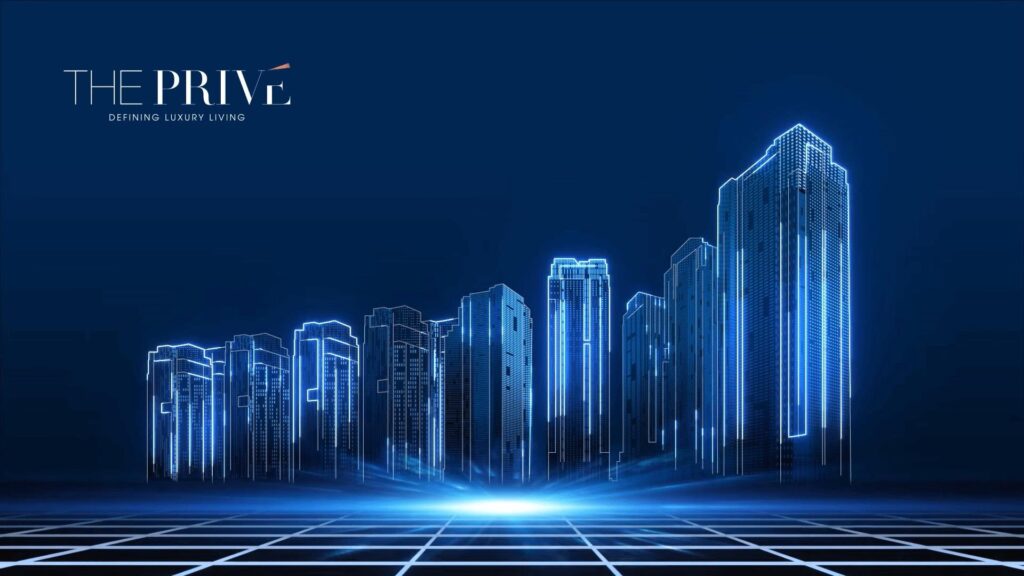 Mô phỏng tổng thể dự án The Prive Đất Xanh q2