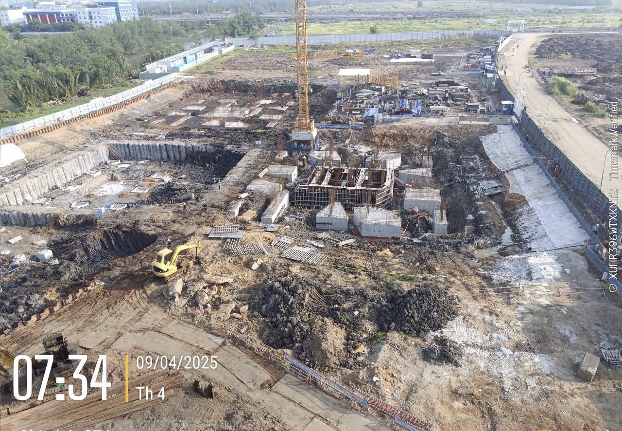 Hình ảnh tiến độ triển khai thực tế dự án