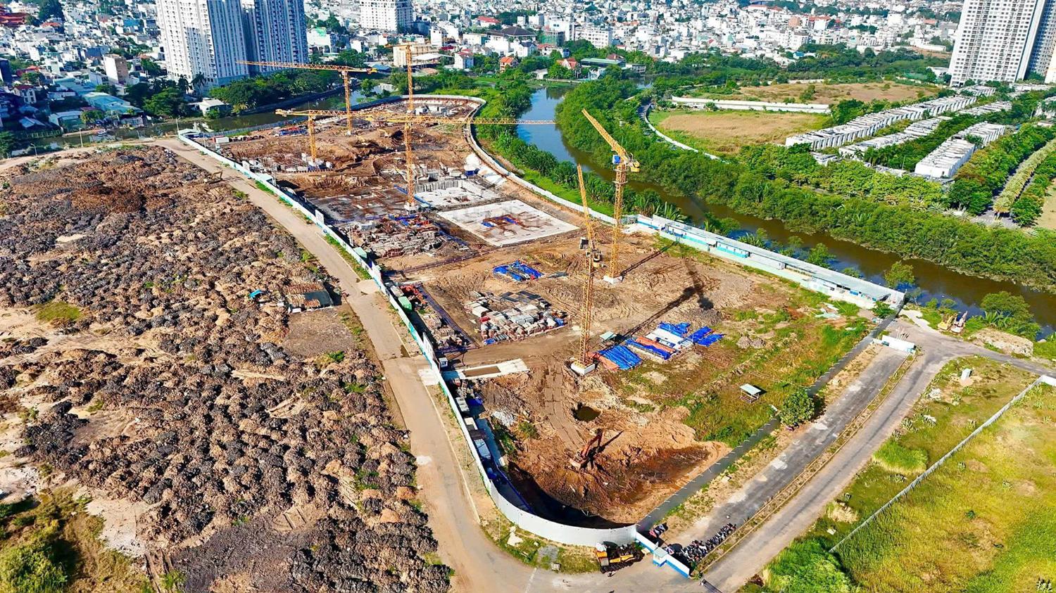 Hình ảnh thực tế tại dự án The Privé Đất Xanh cập nhật mới nhất