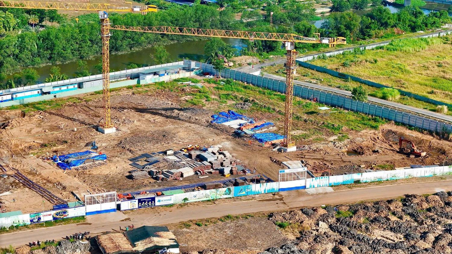 Hình ảnh thực tế tại dự án The Privé Đất Xanh cập nhật mới nhất